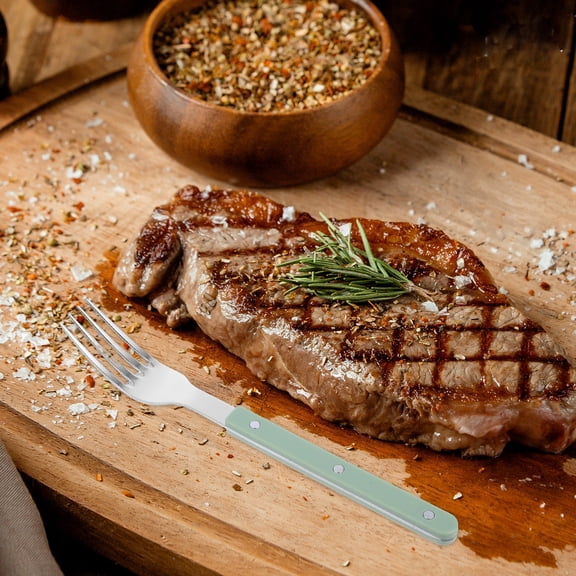 WASHWEPE Elegant Dining Forks Sturdy Construction Metal Fork for Appetizers 1Pack