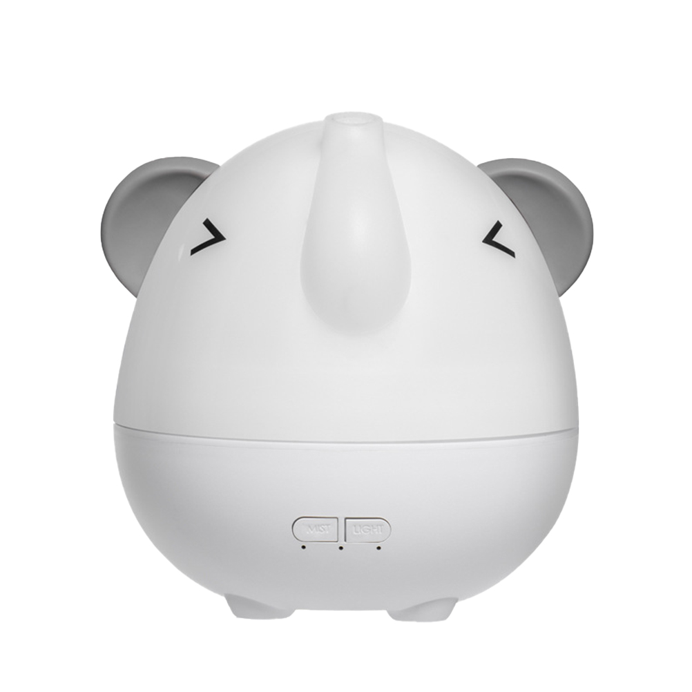 FRCOLOR Elephant Shape Low Noise Aroma Diffuser 250ml Mist Maker