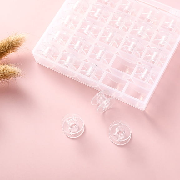 FRCOLOR  Embroidery Thread Bobbins Spool Set Domestic Sewing Machine Replaceable