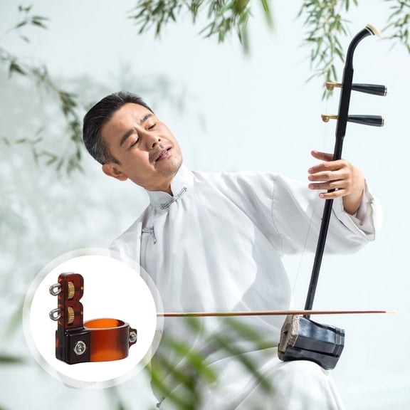 FRCOLOR Erhu Tuner Fine-tune Erhu Violin Fine Tuner Erhu Metal String Adjuster Erhu Accessory