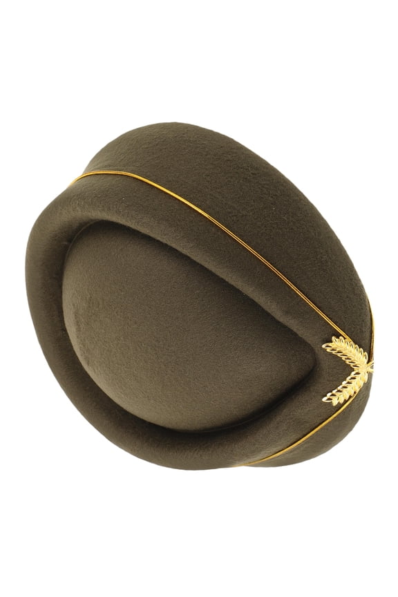 Fashionable Beret Hat For Women Airline Stewardess Hat Stewardess Cap Beret Hat Women Women'S Hats Flight Attendant Headwear