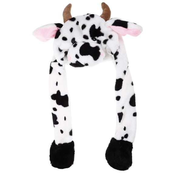 FRCOLOR Felt Hat with Ears Animal Headgear Cosplay Hat Child 53X25cm