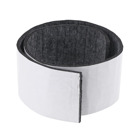 FRCOLOR Felt Pads Non slip Felt Sheets Cut Furniture Felt Pads Best for Furniture Feet Hardwood Floors Protection (Dark Grey) 100x10cm,6.3"X5.71"X5.71"