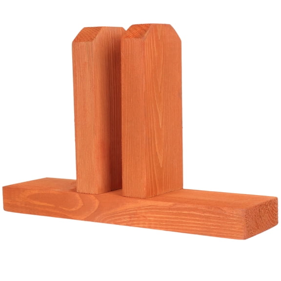 FRCOLOR Fences Base Supply 1Set Wooden Base for Garden Fence Fixation
