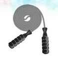 thumbnail image 1 of FRCOLOR Fitness Jump Rope 1Pack Grey Round Shape For And Cardiovascular Training Professional Use, 1 of 8