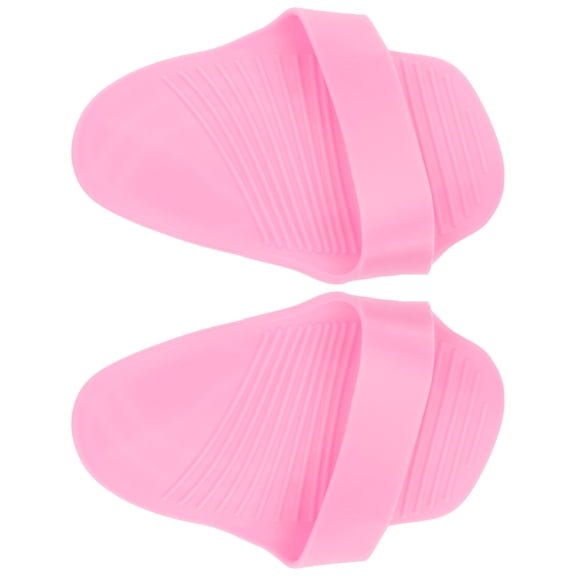 FRCOLOR Fitness Supplies Bar Train Grip Gloves for Working Out Man Pink