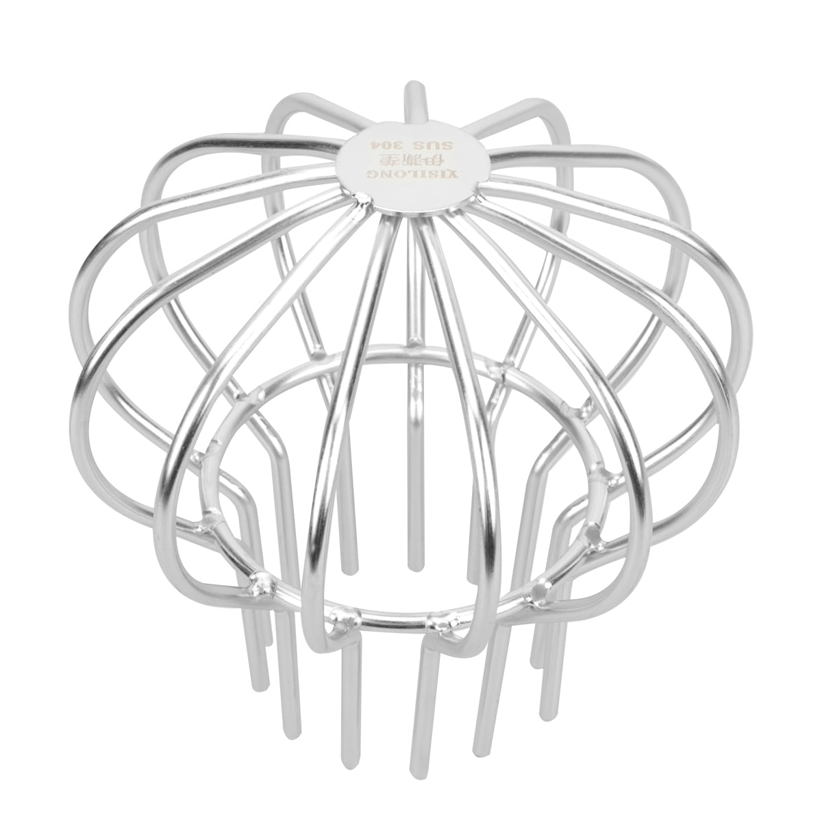 FRCOLOR Floor Drain Filter AntiBlocking Strainer Sink Strip Filter Rainwater Filter Net Silver