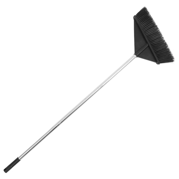 FRCOLOR Stiff Bristle Broom for Home Cleaning with Design Made of Stainless Steel PP and Nylon