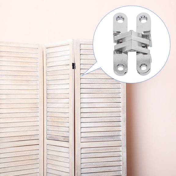 FRCOLOR Folding Shutters Hinges Cabinet Hidden Door Useful Rust-resistant