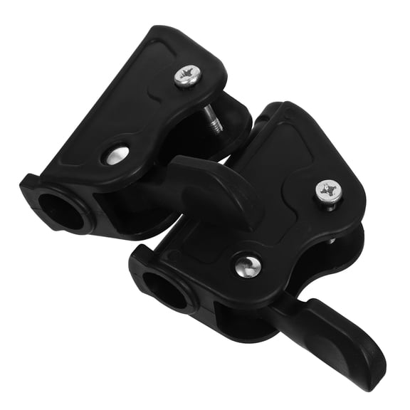 FRCOLOR  Folding Table Legs Bracket Couch Sectional Connectors Black