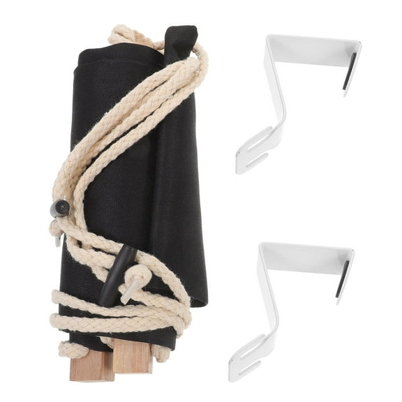 KAKOWELY Desk Feet Hammock Hammock Black Relaxation Furniture 1 Set