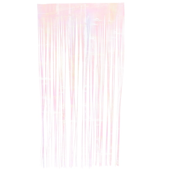 FRCOLOR Fringe Curtain Background Streamer Backdrop Booth Birthday Party Supply Prop,118.11"X1.18"X1.18"