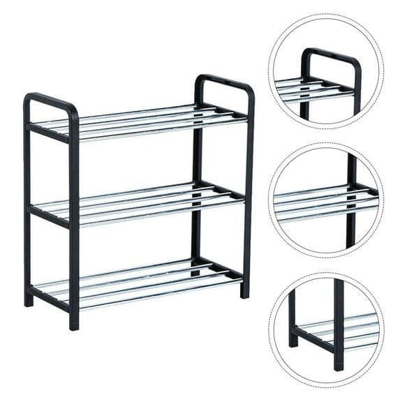 FRCOLOR  Functional Multi-layer Shoe Rack Convenient Storage Different Kinds of Shoes