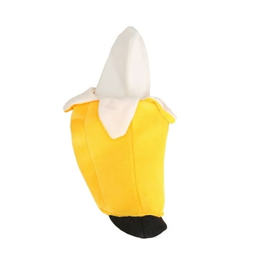 FRCOLOR Funny Pet Costume Halloween Banana Cosplay Clothes for Puppy Dog (S)