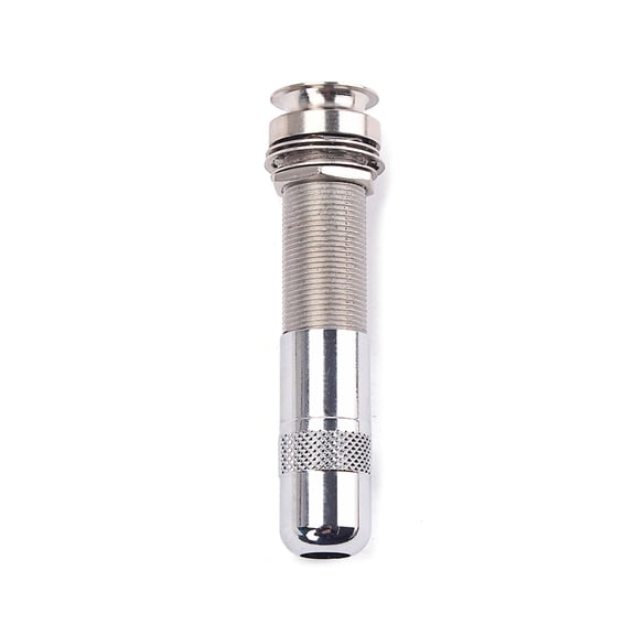 LABSERRON Guitar Jack Socket Endpin Jack with Bushing Sleeve for Acoustic Electric Guitars