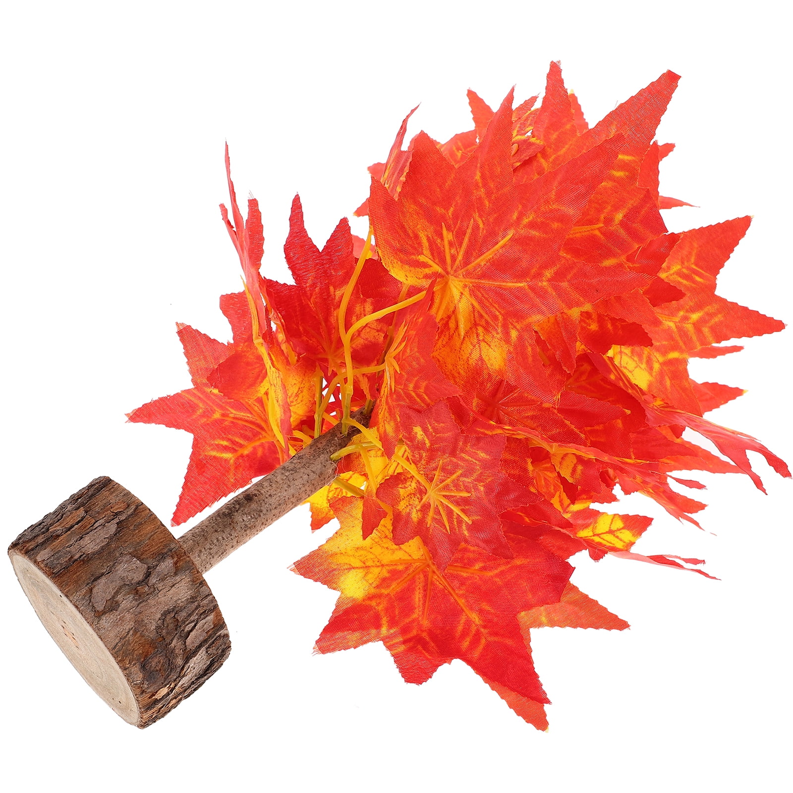 FRCOLOR  Garden Lights Solar Powered Plants Simulated Maple Office
