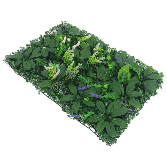 LABSERRON Decorative Plastic Plants Wall Panel For Wedding Party 1Pack 23.6x15.7x1.6in