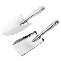 PAMINGONO Gardening Trowels Hand Tool Stainless Steel 2Pcs 10.8X3.3In