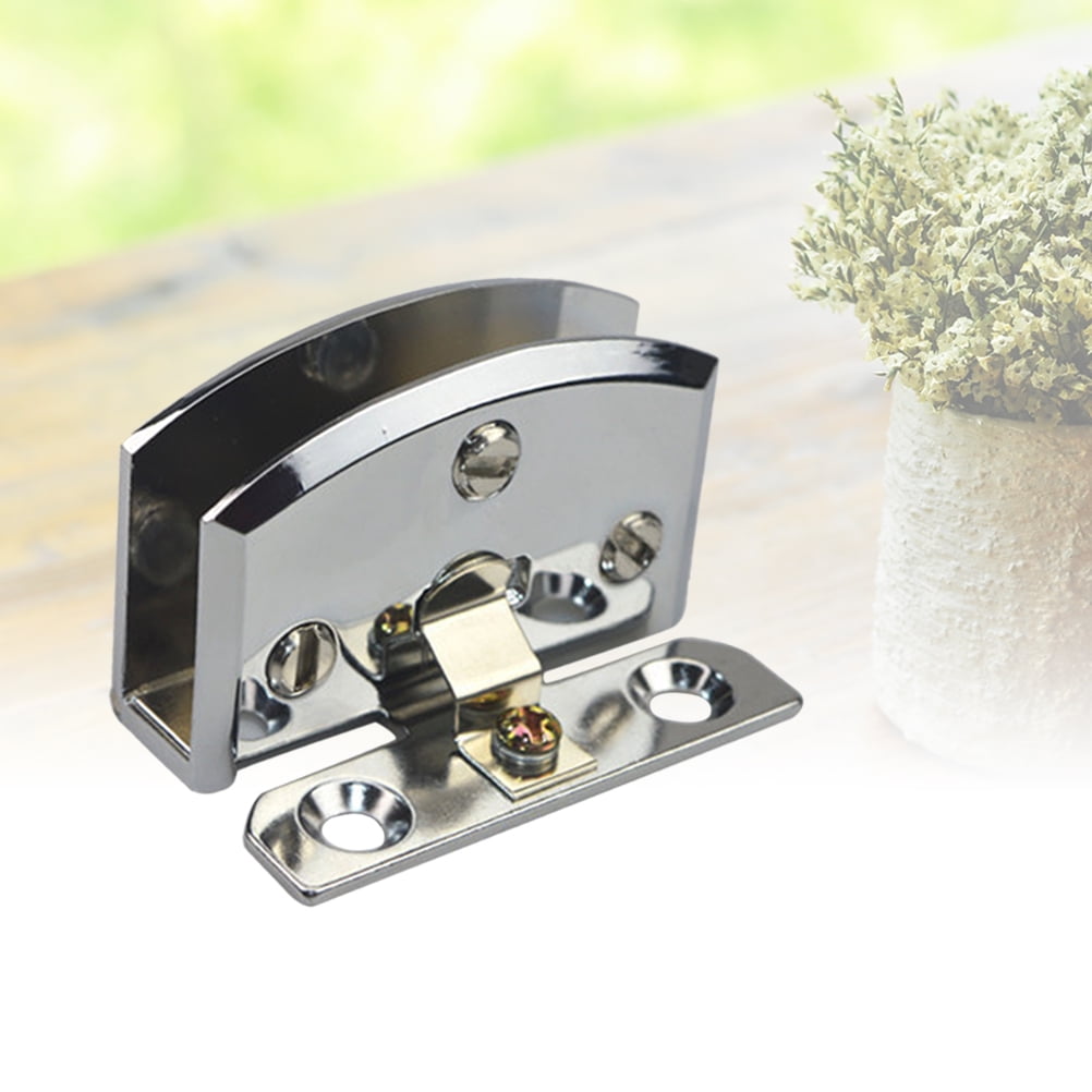 FRCOLOR Glass Fixation Clamp Zinc Alloy Square Glass Clamp for Home ...