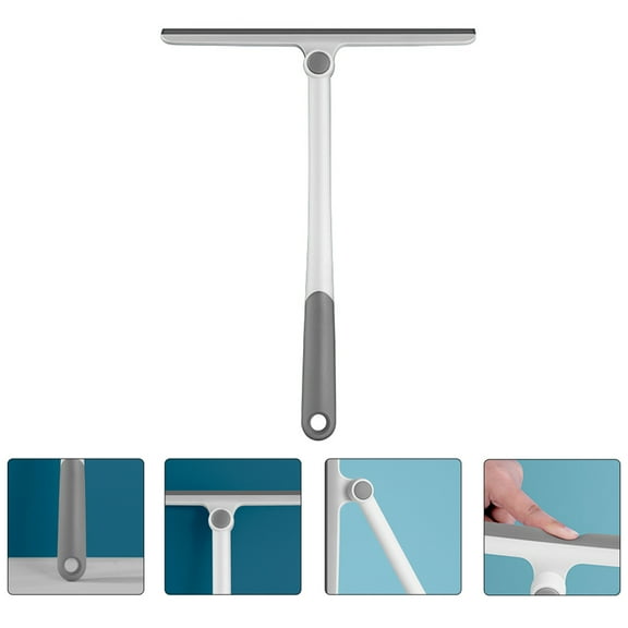 LABSERRON 1Pc Household Grey Glass Wiper Water Removal Tool for Windows and Mirrors