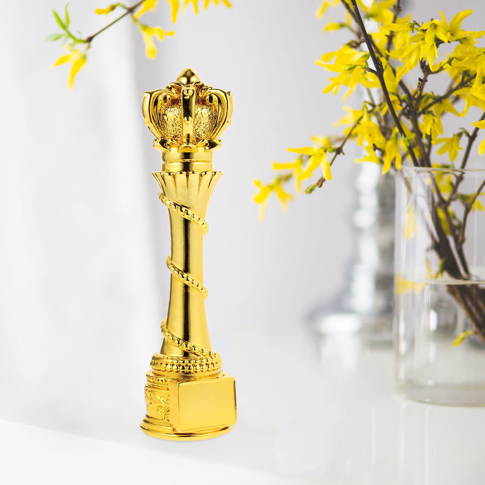 FRCOLOR Golden Resin Award trophy for Competition and Company Activity Small Size 3.5 Inches