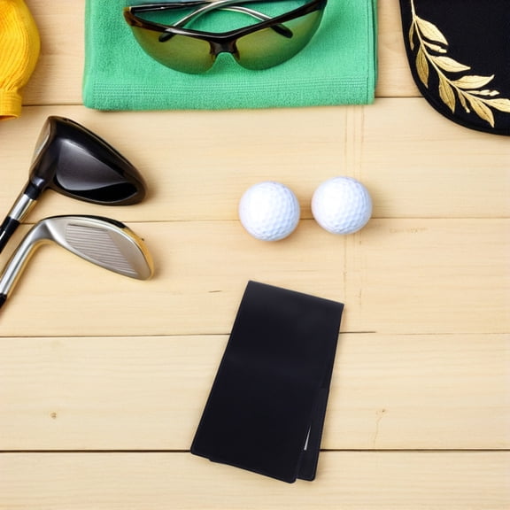 LABSERRON Dark PU Score Recording Notebook for Golf, Soccer, and Sports Games - 1 Set and Portable