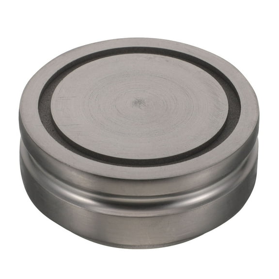 FRCOLOR  Graphite Ingot Disc Casting Mold for Silver Melting Generic Black