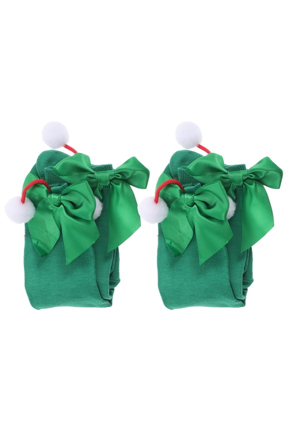 Green Stockings Kids Party Socks Irish Girls Child