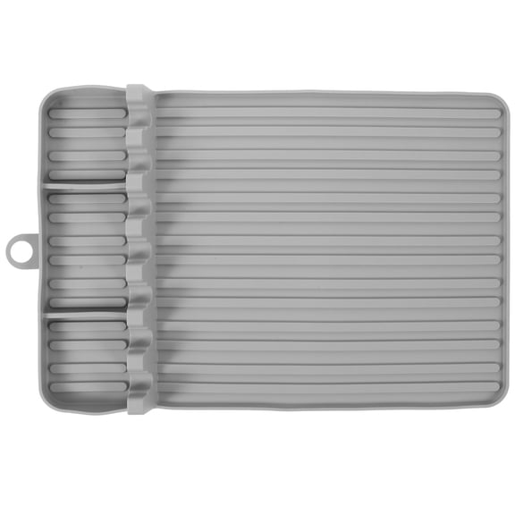 FRCOLOR Grill Side Shelf Mat Silicone Grill Side Shelf Mat Heat Resistant Spatula Mat BBQ Grill Tool Rest