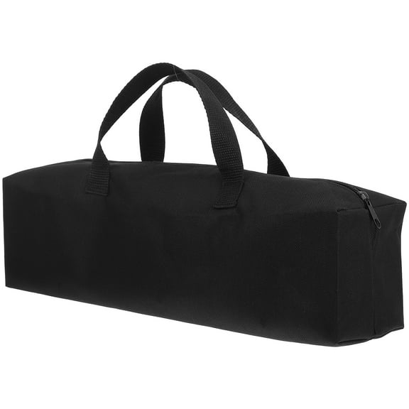 FRCOLOR Grill Utensil Storage Bag Heavy Duty Canvas Bbq Tool Storage Bag Bbq Accessory Organizer Bag Outdoor Portable Storage Bag