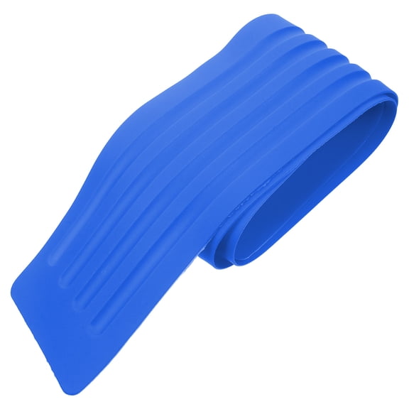 WASHWEPE Blue Rear Bumper Guard for Cars Flexible Scratch Resistant PVC Material
