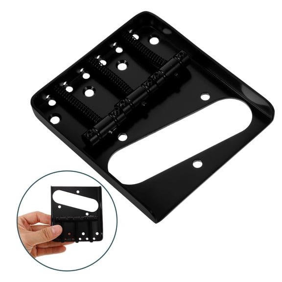FRCOLOR Guitar Bridge Saddle Luthier Tools Gold Key Replacement Black