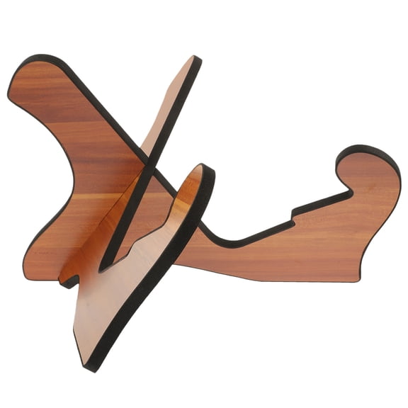 FRCOLOR Guitar Stand Guitar Floor Bracket Wooden Floor Guitar Rack Ukulele Holder for Home Shop