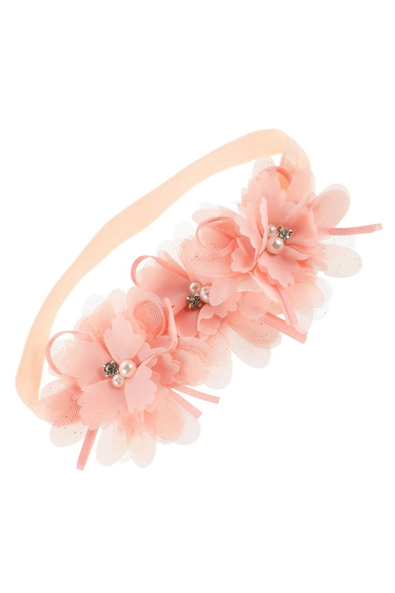Hair Band Flower Crown Floral Headband for Baby Girl Newborn Toddler