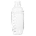 thumbnail image 1 of FRCOLOR Hand Shaker Milk Tea Shaker Clear Cocktail Shaker With Scale Cocktail Mixing Cup (700ml), 1 of 8