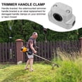 thumbnail image 1 of FRCOLOR Handle Bracket Clamp Push Lawnmowers Handle Bracket Pull Cord Handle Bracket Fixing Lawn Mower Handle Bracket Push Mower Manual Handle Clamp, 1 of 7