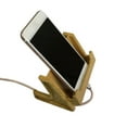thumbnail image 1 of FRCOLOR Handlebar Functional Phone Rack Phone Holder Office 11X8CM Khaki, 1 of 8