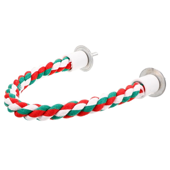 FRCOLOR  Hanging Parrot Stand Bird Perches for Cage Large Macaw Toys Feeder