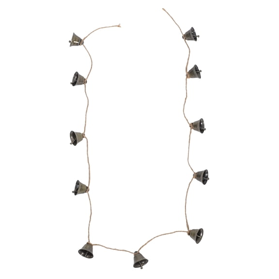 FRCOLOR Creative Golden Bell Pendant Decoration for Gardens Courtyards and Party Settings