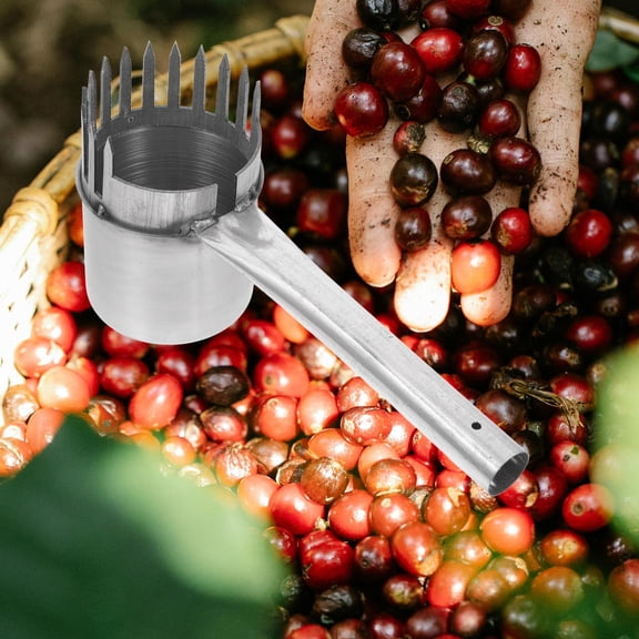 FRCOLOR Head Fruit Catcher Fruit Picker 28.50X13.50X9.00CM Silver