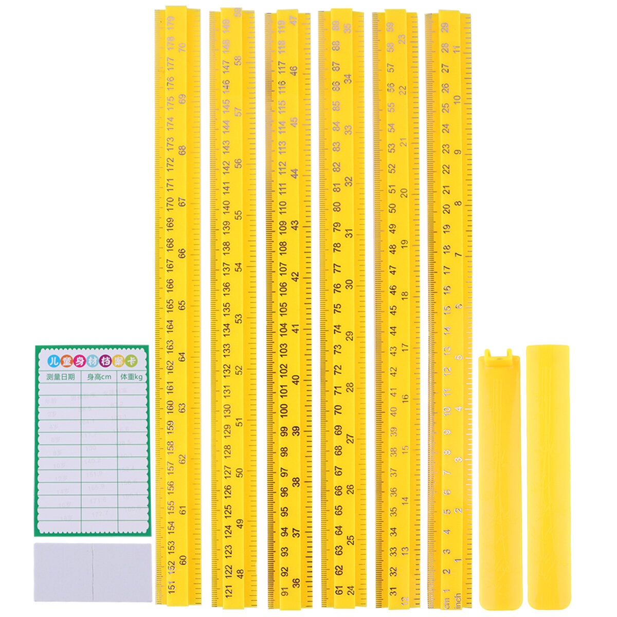 FRCOLOR Height Measurement Wall Sticker Removable Wall Decal 3D Height Stickers Height Gauge