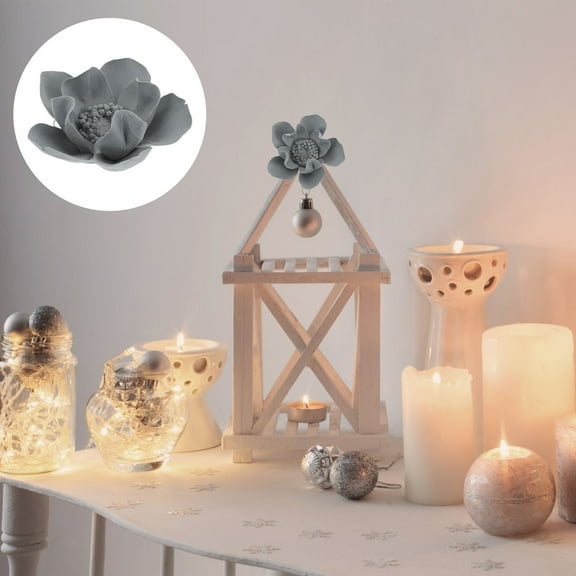 FRCOLOR Hemoton 1 Set Decorative Ceramic Wall Flowers for Home Backdrop Adornment