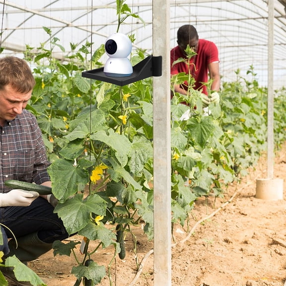 FRCOLOR Hemoton 4 Pcs Grow Tent Corner Frame 10.00X10.00X3.50CM Black Color