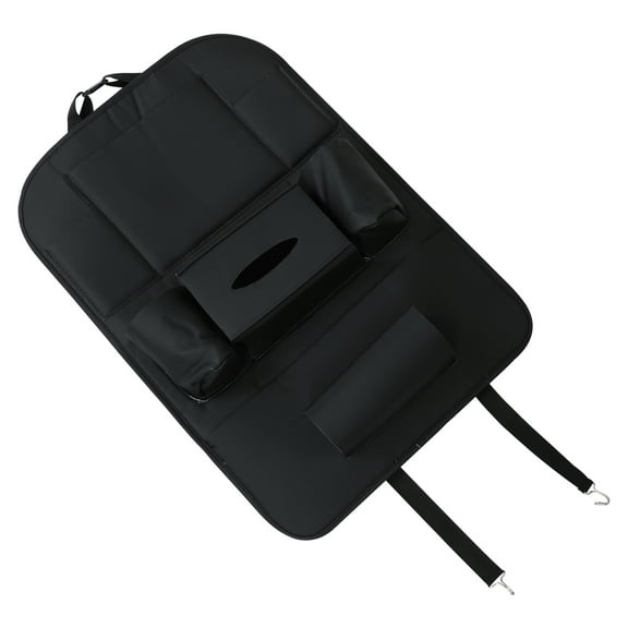 FRCOLOR Holder Storage Seat Cover Rack between Seats Travel Black