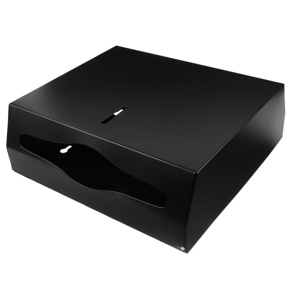 FRCOLOR Holders Hand Towel Paper Towel Holder Household Bathroom Accessory 28X27CM Black