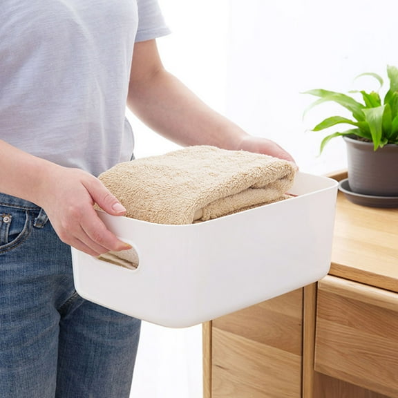 FRCOLOR  Home Storage Organizer Bins Large Cabinet Organizers and Grey