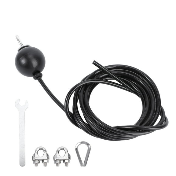 FRCOLOR Home Wire Rope Accessories Safe Exercise Equipment Fitness 200X0.6X0.6cm Black