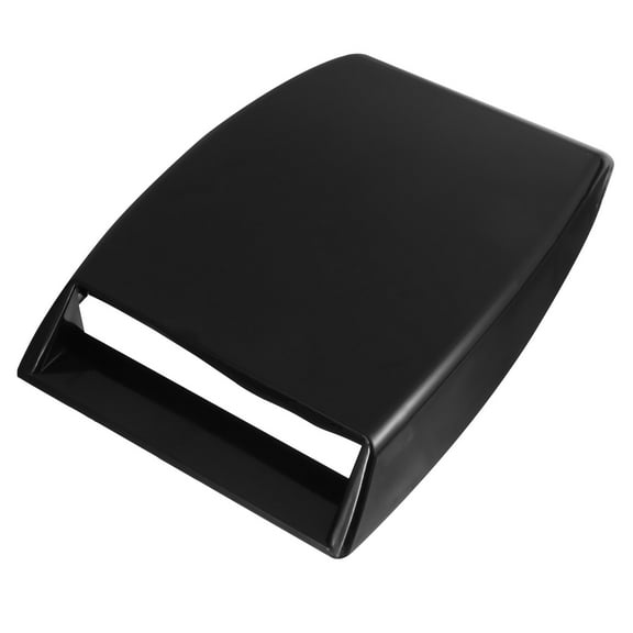 FRCOLOR Hood Scoops Car Hood Scoop Racing Air Flow Absorption Turbos Bonnet Hood Vent Grille Cover,10.24"X6.3"X1.57"