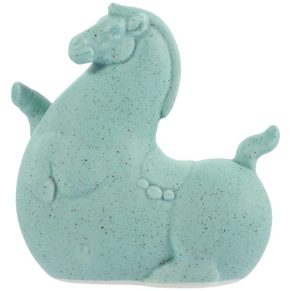 WASHWEPE Ceramic Animal Figurine Delicate Design Lovers present Home Office Tabletop Decoration 1Pcs