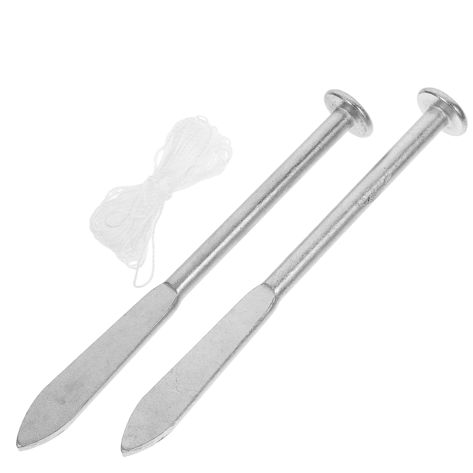 KAKOWELY Bricklaying Construction Tool Steel Masonry Tools Silver 1 Set 5.9X0.75X0.75in
